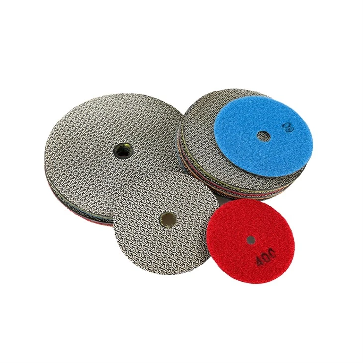 Electroplated Sponge Block Diamond Hand Polishing Pads