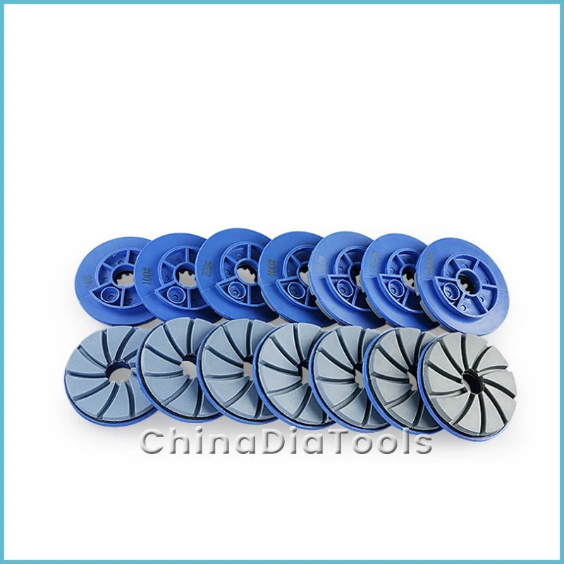 Stone Polishing Grinding Pad With Snail Buckles